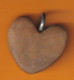 COEUR Très Rustique En Bois D'olivier - Hauteur 35 Mm Largeur 30 Mm - € 1 - Pendentifs