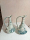 2 Vases Soliflore Ancien Hauteur 19 Cm - Vases