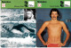 GF1931 - FICHES RENCONTRE - DAVID WILKIE - KAREN MUIR - JONTY SKINNER - MURRAY ROSE - Natation