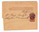 Great Britain 1891 Victoria Half Penny Newspaper Wrapper Belgium - Entiers Postaux