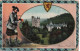 SNAPSHOTS OF SCOTTISH SCENERY - BALMORAL CASTLE - TARTAN SURROUND WITH GOOD INVERGORDON SO ROSS SHIRE POSTMARK - Aberdeenshire