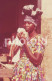 70s  WOMAN SAO TOME E PRINCIPE ETHNIC TRIBE  AFRICA AFRIQUE 35mm DIAPOSITIVE SLIDE NO PHOTO FOTO BNB2819 - Diapositives