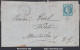 FRANCE N°29B SUR LETTRE AVEC GC 383 BEAUMONT DE LOMAGNE TARN ET GARONNE + CAD DU 12/12/1870 - 1863-1870 Napoleon III With Laurels