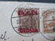 Danzig 1922 Einschreiben R-brief Zoppot 612 - Hamburg. Interessante MiF! Mit Handschriftlichem Vermerk! 11 Marken!! - Lettres & Documents