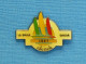 1 PIN'S /  ** VOILE / LA BAULE-DAKAR 1987 ** . (Corner Coinderoux Paris) - Sailing, Yachting