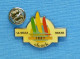 1 PIN'S /  ** VOILE / LA BAULE-DAKAR 1987 ** . (Corner Coinderoux Paris) - Sailing, Yachting