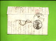 1845 POSTES  Sign. Mac Aulisse Carentan Manche  => Mlle  Rouland  Directrice  Messageries Royales à Limoges Haute Vienne - Documents Historiques