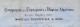 1863 NAVIGATION  ALGERIE ENTREPRISES COLONIALES CIE DES TRANSPORTS à Vapeur Algériens Marseille Philippeville & Bone - 1800 – 1899