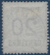 FRANCE Alsace Lorraine 1871 N°6a 20c Bleu Laiteux Oblitéré Allemande De CIREY AN DER VEZOUZE TTB & R - Gebraucht