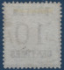 FRANCE Alsace Lorraine FEV 1870 N°5 10c Bistre Burelage Renversé Oblitéré Française De HAGUENAU TTB - Used Stamps