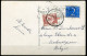 1951 Apeldoorn De Waterval Berg En Bos Naar Belgie Gefr. 2ct - TAX Stempel 70ct Gest. Antwerpen - Apeldoorn