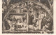 PEINTURES - TABLEAUX - Religion - Moines - Carte Postale Ancienne - Peintures & Tableaux