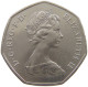 GREAT BRITAIN 50 PENCE 1973 #a071 0731 - 50 Pence