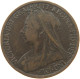 GREAT BRITAIN PENNY 1901 #a041 0281 - D. 1 Penny