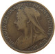 GREAT BRITAIN PENNY 1900 VICTORIA #a007 0311 - D. 1 Penny