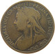 GREAT BRITAIN PENNY 1897 #a007 0365 - D. 1 Penny