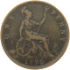 GREAT BRITAIN PENNY 1890 VICTORIA #s076 0605 - D. 1 Penny