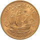 GREAT BRITAIN HALFPENNY 1963 TOP #a039 0353 - C. 1/2 Penny