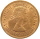 GREAT BRITAIN HALFPENNY 1963 TOP #a039 0331 - C. 1/2 Penny