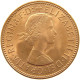 GREAT BRITAIN HALFPENNY 1963 TOP #a039 0323 - C. 1/2 Penny
