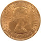 GREAT BRITAIN HALFPENNY 1963 TOP #a039 0277 - C. 1/2 Penny