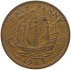 GREAT BRITAIN HALFPENNY 1963 #a039 0565 - C. 1/2 Penny