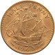 GREAT BRITAIN HALFPENNY 1963 TOP #a039 0283 - C. 1/2 Penny