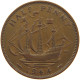 GREAT BRITAIN HALFPENNY 1944 #a062 0477 - C. 1/2 Penny