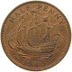 GREAT BRITAIN HALFPENNY 1943 #a010 0527 - C. 1/2 Penny