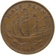 GREAT BRITAIN HALFPENNY 1945 #a066 0231 - C. 1/2 Penny