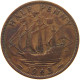 GREAT BRITAIN HALFPENNY 1943 #a048 0251 - C. 1/2 Penny