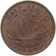 GREAT BRITAIN HALFPENNY 1939 #a066 0233 - C. 1/2 Penny