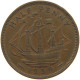 GREAT BRITAIN HALFPENNY 1939 #a042 0249 - C. 1/2 Penny