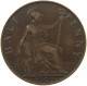 GREAT BRITAIN HALFPENNY 1907 #a042 0257 - C. 1/2 Penny