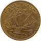 GREAT BRITAIN HALF PENNY 1955 AA #c024 0191 - C. 1/2 Penny