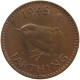 GREAT BRITAIN FARTHING 1945 #a066 0845 - B. 1 Farthing