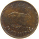 GREAT BRITAIN FARTHING 1944 #c050 0345 - B. 1 Farthing