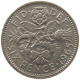 GREAT BRITAIN SIXPENCE 1965 TOP #s064 0551 - H. 6 Pence