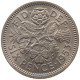 GREAT BRITAIN SIXPENCE 1953 TOP #c006 0309 - H. 6 Pence