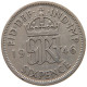 GREAT BRITAIN SIXPENCE 1946 #a044 0229 - H. 6 Pence