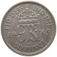 GREAT BRITAIN SIXPENCE 1945 #a052 0383 - H. 6 Pence