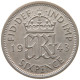 GREAT BRITAIN SIXPENCE 1943 #a044 0223 - H. 6 Pence