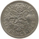 GREAT BRITAIN SIXPENCE 1965 TOP #s064 0545 - H. 6 Pence