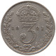 GREAT BRITAIN THREEPENCE 1921 #a063 0605 - F. 3 Pence