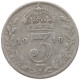 GREAT BRITAIN THREEPENCE 1919 #s059 0641 - F. 3 Pence