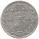 GREAT BRITAIN THREEPENCE 1919 #s059 0631 - F. 3 Pence