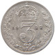 GREAT BRITAIN THREEPENCE 1918 #s059 0613 - F. 3 Pence