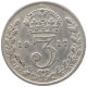 GREAT BRITAIN THREEPENCE 1917 #s059 0485 - F. 3 Pence