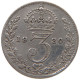 GREAT BRITAIN THREEPENCE 1920 #a052 0481 - F. 3 Pence