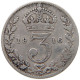 GREAT BRITAIN THREEPENCE 1916 #s059 0513 - F. 3 Pence